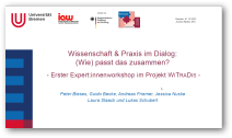 WiTraDis Expert:innenworkshop am 01.12.2023 Vortrag: Jessica Nuske